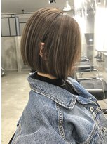 ワープ 青葉台(WARP)&nbsp;ベージュハイライトボブ☆