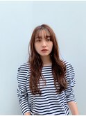 大人可愛いロングウェーブ【表参道/ミネコラ/トリートメント】