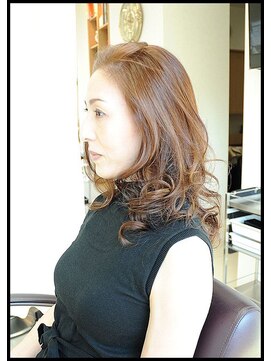 メタ(META) カット+クセ毛専用ゴッホカラー(ハイトーンな透明感カラー)