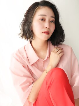 アイニティ(Inity) ［Inity］くせ毛風ボブ　コテ巻き　小顔ボブ