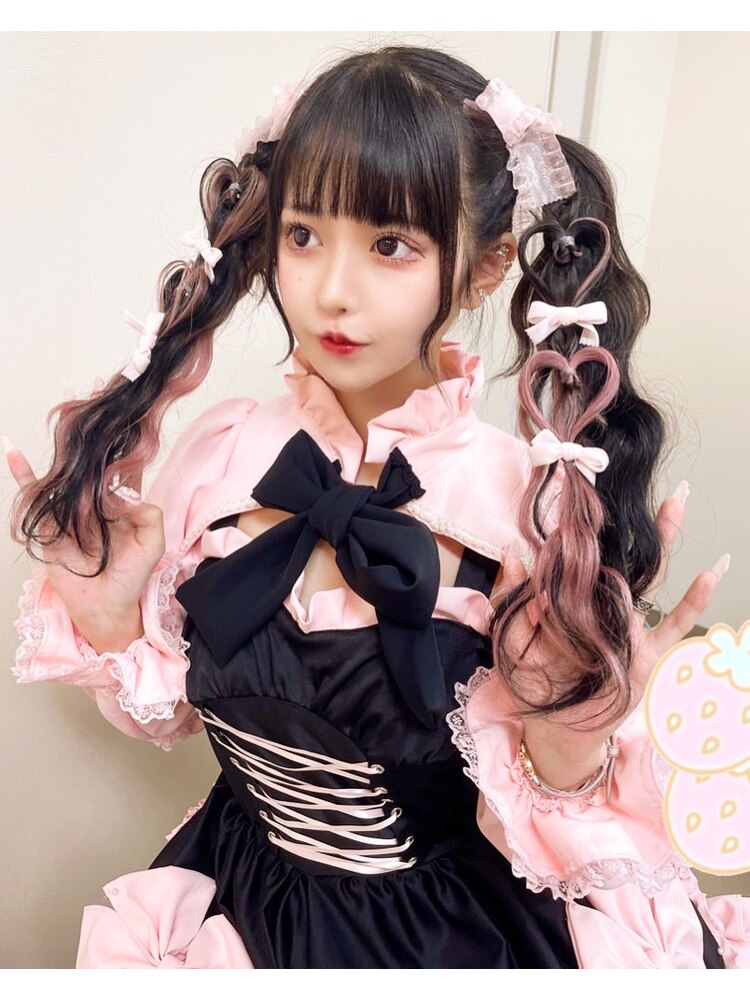 さやぴにダブルハートのハイちゅいんて～る 歌舞伎町ヘアセット 