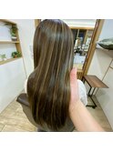 ブリーチしててもお任せ下さい☆【最高の質感】髪質改善縮毛矯正