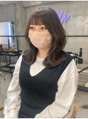 透明感ベージュカラー