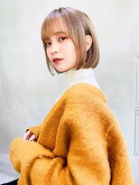 レニーバイエース(LANY by ACE)&nbsp;【LANY横浜】あごラインボブ×ミルクティーグレージュ