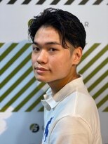 バーバーバー 四谷(BARBER-BAR)&nbsp;くせ毛風ナチュラルパーマスタイル