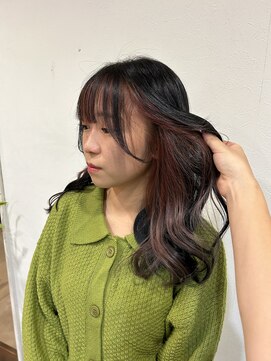 マイ ヘア デザイン 岡崎(MY hair design) 前髪/マチルダボブ/ピンクベージュ/インナーグレージュ/岡崎