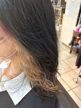 モテナ アット ベッピン(motenas at Beppin s) インナーカラー/イヤリングカラー/ベージュ