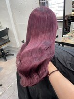 ベレーザシェルト(Beleza scelto)&nbsp;9551ラベンダーパープルブリーチなしダブルカラーレイヤーカット