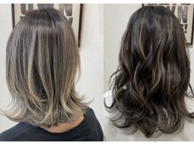 ヘアーアンドメイク グルック(hair&make Gluck)の雰囲気（デザインカラーも得意です（ハイライト・バレイヤージュ等））