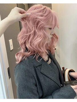 ペレ 梅田(PELE) 着物/メルティカラー/似合わせカット/ウェーブミディアム/梅田