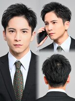 リップス レイ ギンザ(LIPPS Ray GINZA)&nbsp;ツーブロ 刈り上げ アップバング ビジネスヘア ビジカジ 短髪