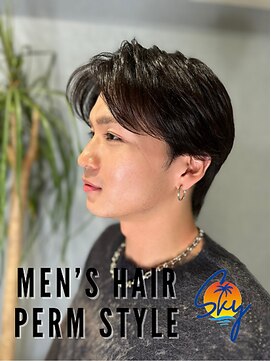 スカイ(SKY) ツイスパ/波巻き/眉毛/バーバー/ニュアンスパーマ/ブリーチ