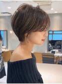 大人ショートヘア/ショートヘア/ヘアカット/30代40代/大人女性