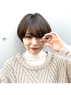 ビービー(BeB) フレンチショート/アッシュグレージュ