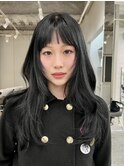 レイヤーカット×ゆるふわカール
