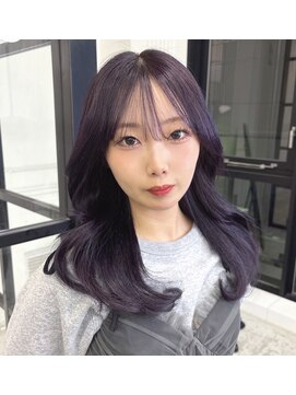 メゾンハル(Maison HALU) ラベンダーグレー×レイヤーカット