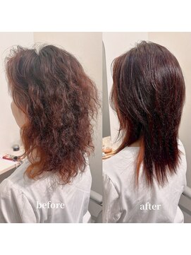 リアン 西院店(Lien) 『髪質改善』カラーエステ(白髪染め、白髪ぼかし◎)