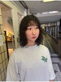 夏のラフパーマでナチュラルウェーブパーマヘア