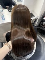 ユーフォリア 池袋東口駅前店(Euphoria)&nbsp;【Euphoria Rina】ツヤ抜群ナチュラルストレート×マロンカラー