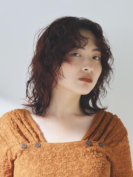 ファースト 吉祥寺(FIRST KICHIJOJI) ウルフカーリー レッドブラウン【FIRST】松下日和