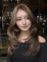 エッセンザ 梅田(ESSENZA)&nbsp;海外レイヤー ミルクティーベージュ