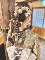 バサラ 横浜駅前店(VASARA)&nbsp;横浜/着物ヘア/ポニーテールアレンジ