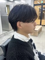 ロンドガルマン 名古屋(Lond GULLMAN) 曲がる縮毛矯正/ナチュラルマッシュ/毛流れセンターパート