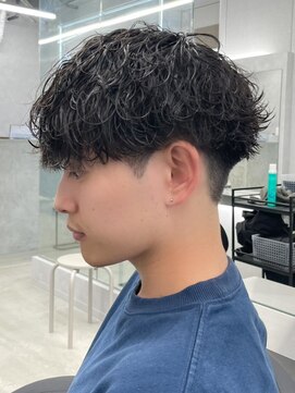 エルマーク 京都駅前(L-MARK) 波巻きスパイラル/men's/ツイストスパイラル/メンズパーマ/学割