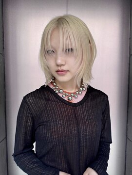 ゴートゥデイ 福岡大名Bellus店(GO TODAY) ボブウルフ/ウルフボブ/レイヤーボブ/ボブ/顔周りウルフ