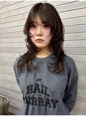 春カラー◎ハッシュカット×レイヤーカット×ブラウンカラー韓国