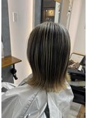 アンブレラカラーで魅せるミディアム