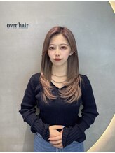 オーバーヘアー 南草津店(over hair)&nbsp;山本 美月