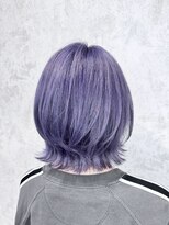 デミヘアー(Demi hair)&nbsp;ラベンダーカラー×レイヤードボブ
