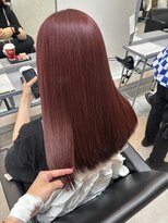 コエル(KOER)&nbsp;ブリーチなしWカラー　深みレッド