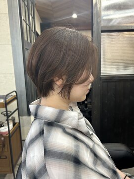 ローカス 花小金井北口店(LOCUS) ナチュラルショートボブ