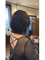 ノーマン(NORMAN)&nbsp;まとまりやすいナチュラルストレートボブ