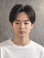アウル 心斎橋(owl) 【フェザーショート】センターパート/フェザーパーマ/men's