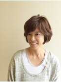 ふわふわショートボブ
