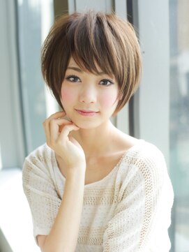 アフロート ディル(AFLOAT D'L) 《AFLOATディル裕二朗》小顔シースルーショートヘア