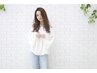 【透明感Max】ダブルファッションカラー+似合わせカット ¥16700