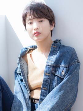 クラン(CLAN) マニッシュショート×無造作感