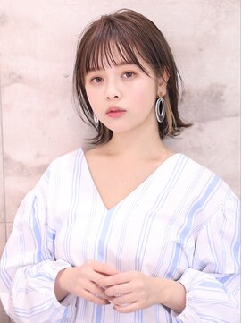 アンド ストーリーズ(&STORIES) ショート/ボブ【外ハネボブ/アッシュブラウン/ネオウルフ】