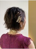 大人女子にオススメ!ショートアレンジスタイル