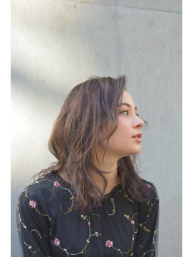 ゼンコー 国分寺(ZENKO) 【ゼンコー国分寺店】 ゆるふわウエーブの大人セミディ