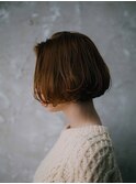 内巻きワンカールボブ