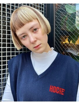 イピン(e'pine) ツートンミニボブ