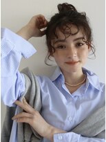 エヌ トーキョー(enu TOKYO) シースルーバングでエアリーに