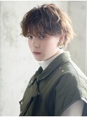 大人かわいいハンサムショートマッシュ似合わせカット前髪パーマ