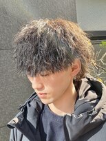 クオル 立川(QOL)&nbsp;ツイストスパイラル／ウルフカット／メンズカット／波巻きパーマ