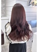 濃い目のピンクで色持ち良いカラー☆☆☆